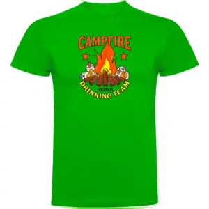 Kruskis Drinking Team T-shirt Met Korte Mouwen Groen