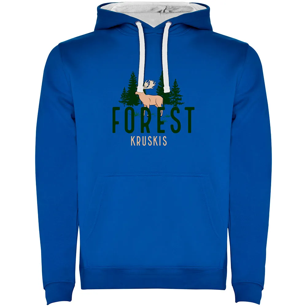 Kruskis Deer Hoodie Blauw