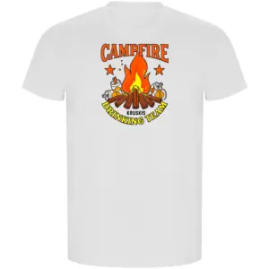 Kruskis Drinking Team Eco T-shirt Met Korte Mouwen Wit