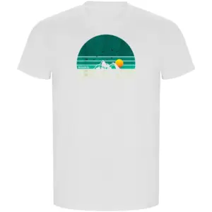 Kruskis Five Stars Eco T-shirt Met Korte Mouwen Wit