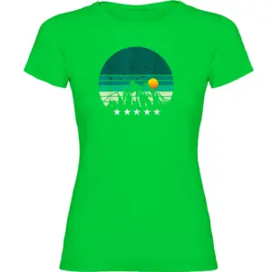 Kruskis Five Stars T-shirt Met Korte Mouwen Groen