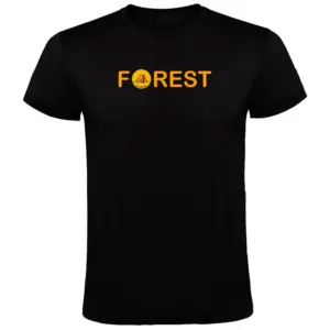 Kruskis Forest T-shirt Met Korte Mouwen Zwart