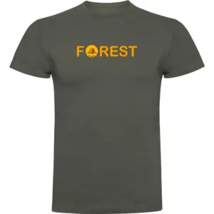 Kruskis Forest T-shirt Met Korte Mouwen Groen