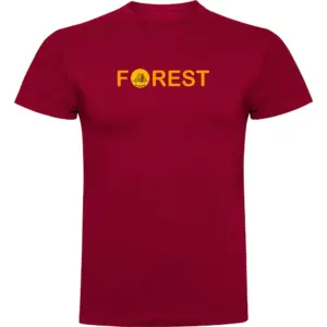 Kruskis Forest T-shirt Met Korte Mouwen Rood