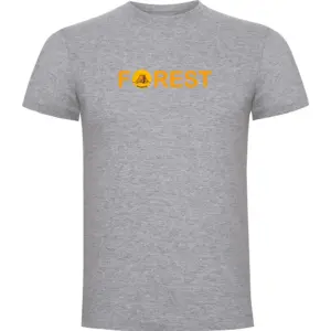 Kruskis Forest T-shirt Met Korte Mouwen Grijs