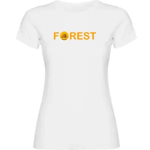 Kruskis Forest T-shirt Met Korte Mouwen Wit