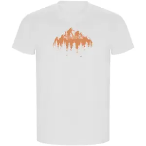 Kruskis Forest Silhouette Eco T-shirt Met Korte Mouwen Wit