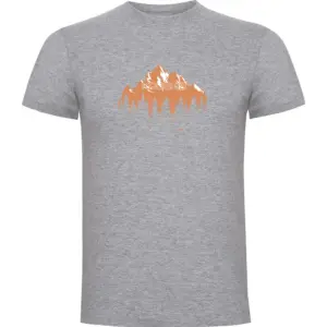 Kruskis Forest Silhouette T-shirt Met Korte Mouwen Grijs