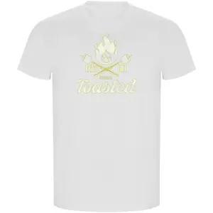 Kruskis Get Toasted Eco T-shirt Met Korte Mouwen Wit