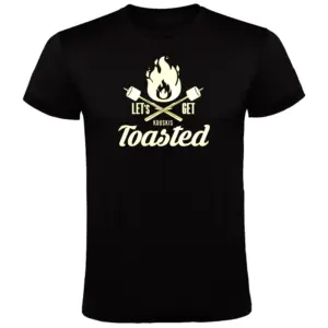 Kruskis Get Toasted T-shirt Met Korte Mouwen Zwart