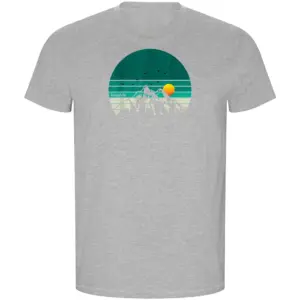 Kruskis Five Stars Eco T-shirt Met Korte Mouwen Grijs