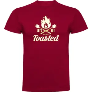Kruskis Get Toasted T-shirt Met Korte Mouwen Rood