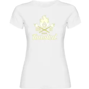 Kruskis Get Toasted T-shirt Met Korte Mouwen Wit