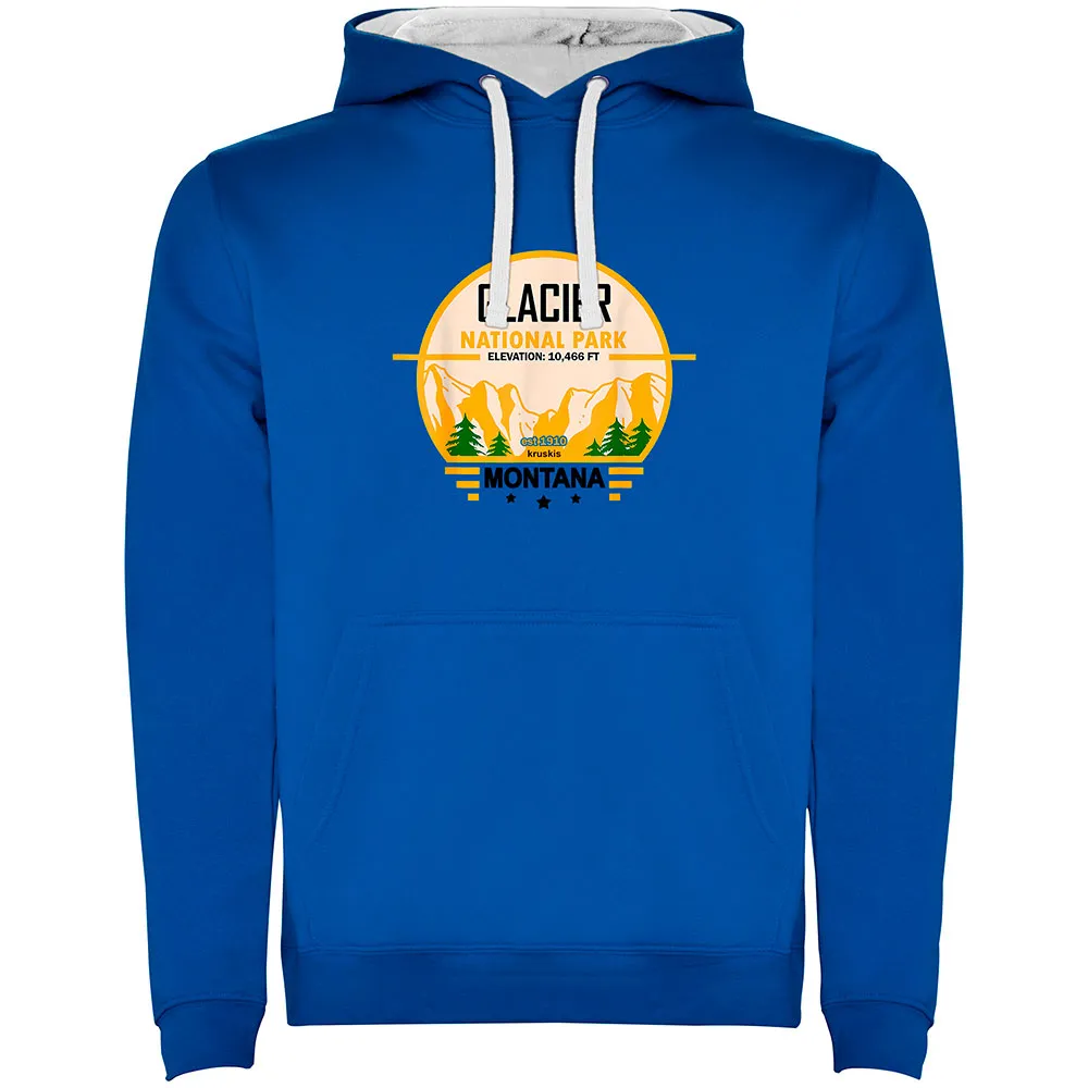 Kruskis Glacier Hoodie Blauw