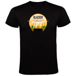 Kruskis Glacier T-shirt Met Korte Mouwen Zwart