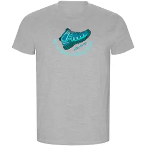 Kruskis Hiking Boots Eco T-shirt Met Korte Mouwen Grijs