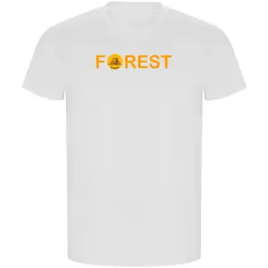 Kruskis Forest Eco T-shirt Met Korte Mouwen Wit