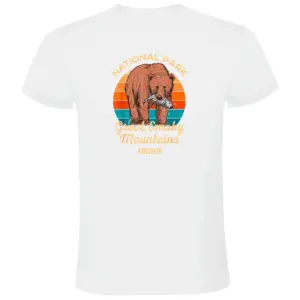 Kruskis Great Smoky Mountains T-shirt Met Korte Mouwen Wit