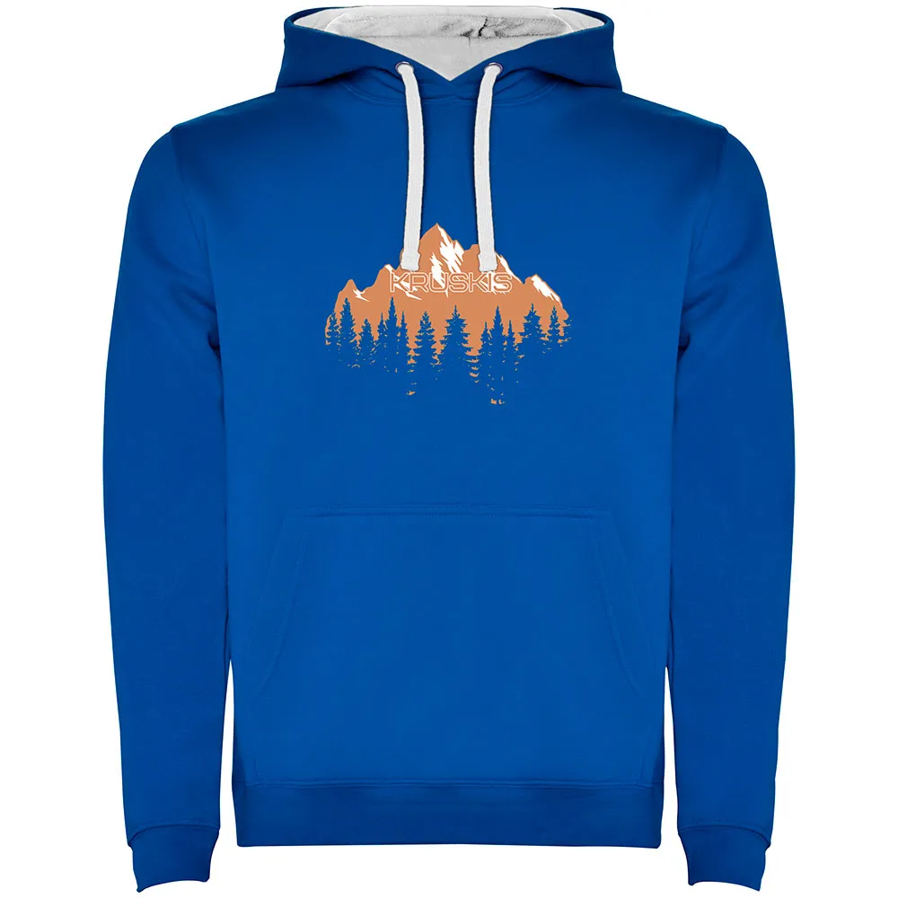 Kruskis Forest Silhouette Hoodie Blauw