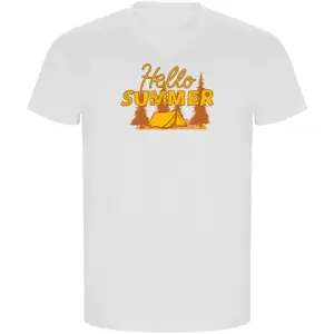Kruskis Hello Summer Eco T-shirt Met Korte Mouwen Wit