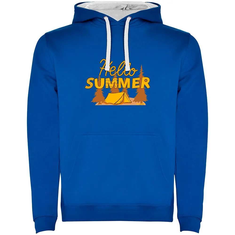 Kruskis Hello Summer Hoodie Blauw