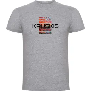 Kruskis Impressionism T-shirt Met Korte Mouwen Grijs