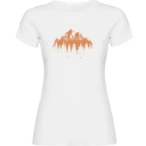 Kruskis Forest Silhouette T-shirt Met Korte Mouwen Wit