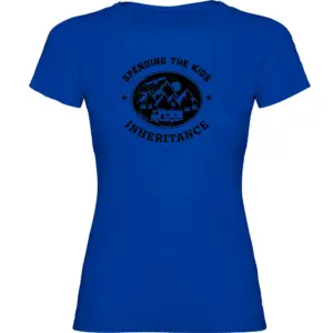 Kruskis Inheritance T-shirt Met Korte Mouwen Blauw