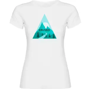 Kruskis Hiking Season T-shirt Met Korte Mouwen Wit