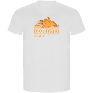 Kruskis Landscape Eco T-shirt Met Korte Mouwen Wit