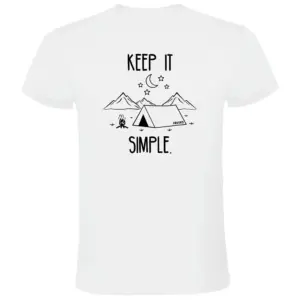 Kruskis Keep It Simple T-shirt Met Korte Mouwen Wit
