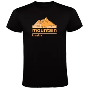 Kruskis Landscape T-shirt Met Korte Mouwen Zwart