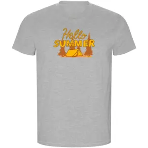 Kruskis Hello Summer Eco T-shirt Met Korte Mouwen Grijs