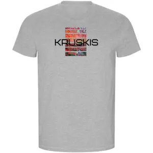 Kruskis Impressionism Eco T-shirt Met Korte Mouwen Grijs