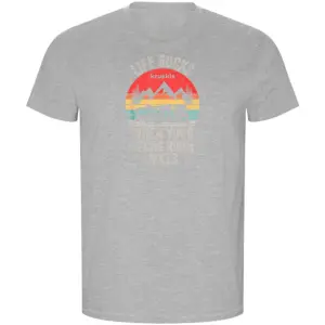 Kruskis Life Rocks Eco T-shirt Met Korte Mouwen Grijs