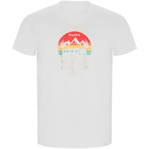 Kruskis Life Rocks Eco T-shirt Met Korte Mouwen Wit
