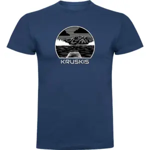 Kruskis Logo Lake T-shirt Met Korte Mouwen Blauw