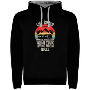 Kruskis Life Rocks Hoodie Zwart