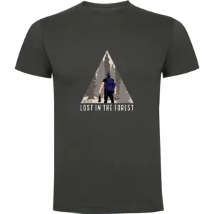 Kruskis Lost T-shirt Met Korte Mouwen Grijs