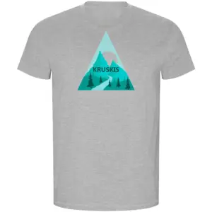 Kruskis Hiking Season Eco T-shirt Met Korte Mouwen Grijs
