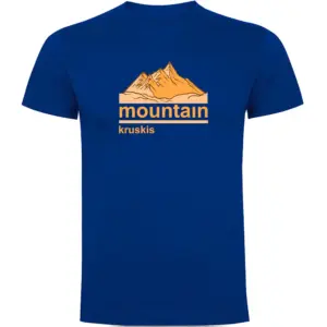 Kruskis Landscape T-shirt Met Korte Mouwen Blauw