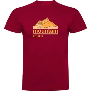 Kruskis Landscape T-shirt Met Korte Mouwen Rood