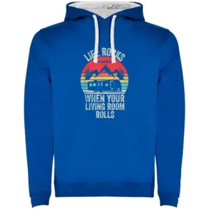 Kruskis Life Rocks Hoodie Blauw