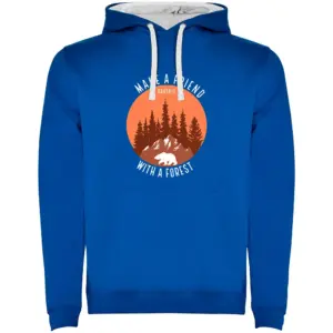 Kruskis Make A Friend Hoodie Blauw