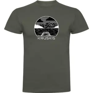 Kruskis Logo Lake T-shirt Met Korte Mouwen Groen
