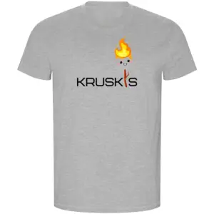 Kruskis Marshmallow Eco T-shirt Met Korte Mouwen Grijs