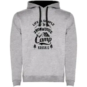 Kruskis Life Is Simple Hoodie Zwart