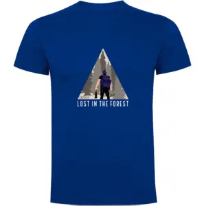 Kruskis Lost T-shirt Met Korte Mouwen Blauw
