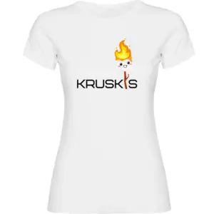 Kruskis Marshmallow T-shirt Met Korte Mouwen Wit