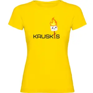 Kruskis Marshmallow T-shirt Met Korte Mouwen Geel